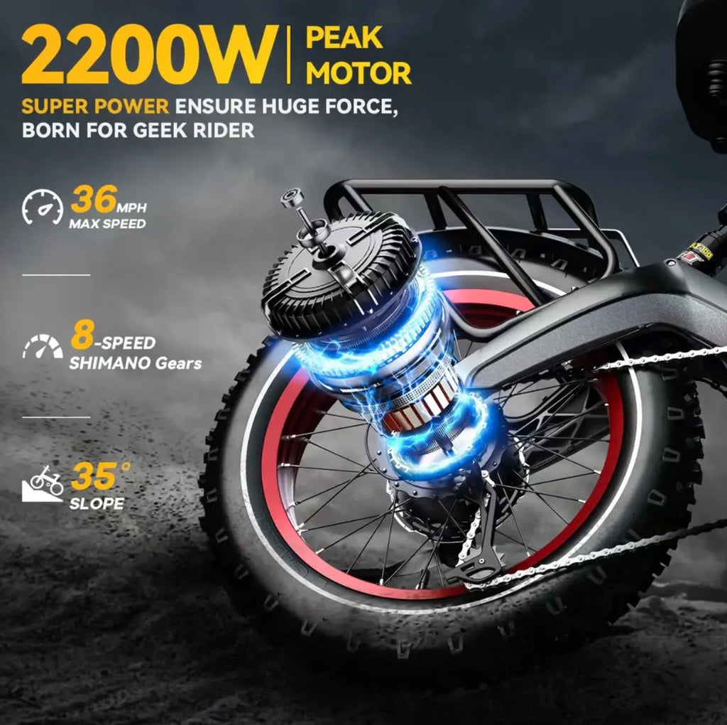 Best Seller eBike - Up to 100Mile/36mph