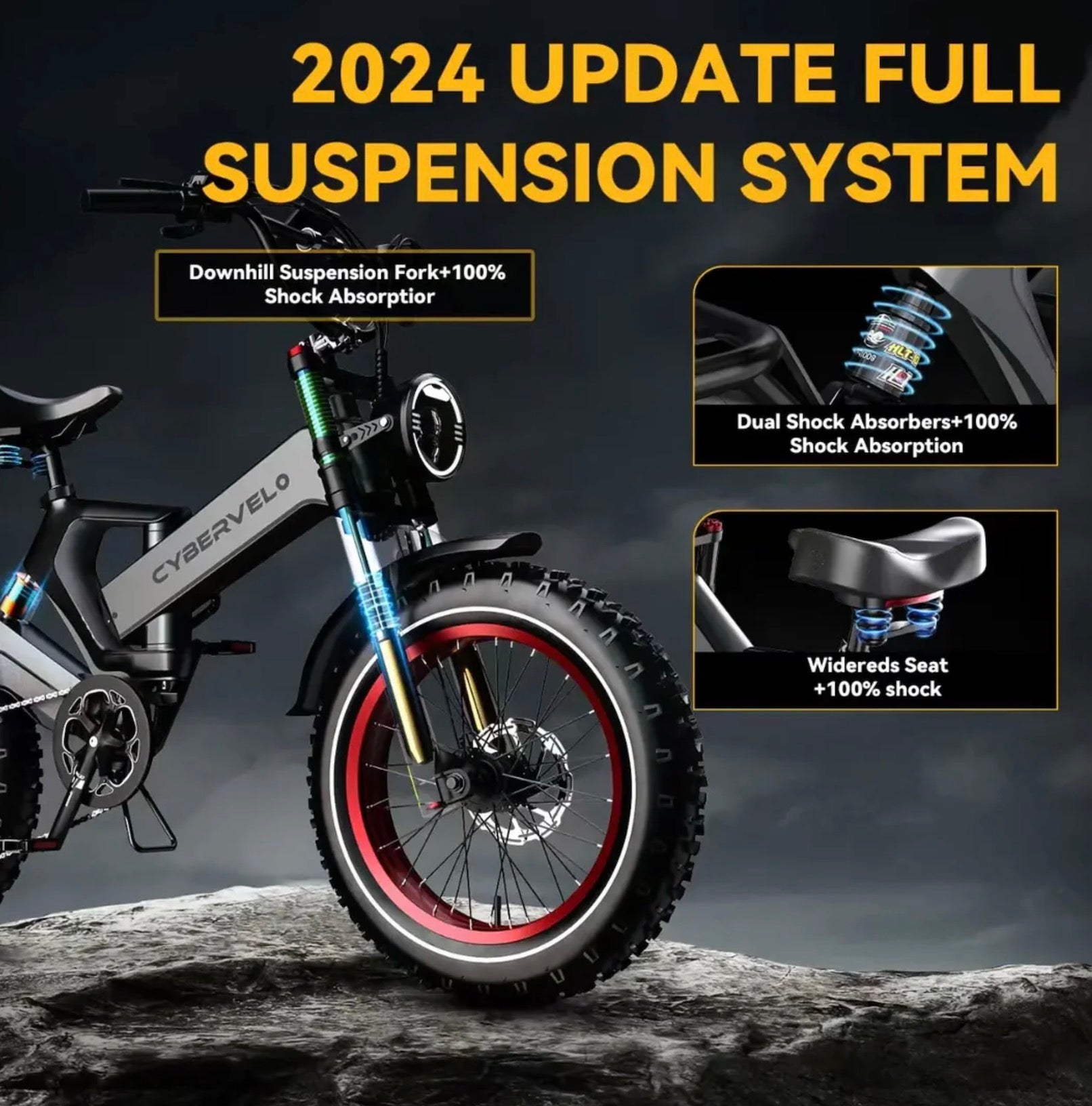 Best Seller eBike - Up to 100Mile/36mph